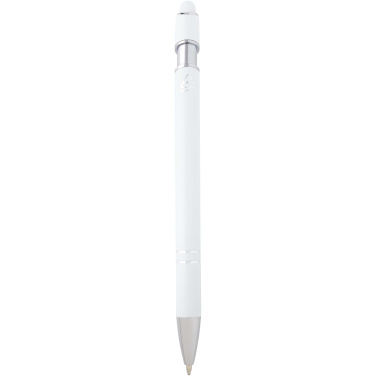 Logo trade promotional merchandise picture of: Kish ballpoint pen with silver finish (black ink)