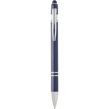 Logo trade promotional merchandise picture of: Kish ballpoint pen with silver finish (black ink)