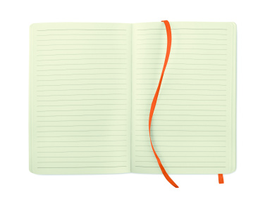 Logo trade promotional giveaways picture of: A5 recycled notebook