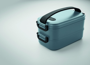 Logo trade advertising products picture of: Lunch box in recycled PP