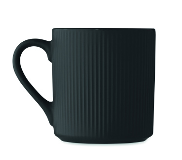 Logotrade promotional item image of: Ribbed ceramic mug mat 340 ml