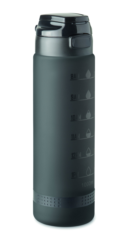 Logo trade promotional gift photo of: Sports water bottle RPET 1L