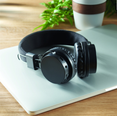 Logotrade corporate gift picture of: ABS wireless foldable headphone