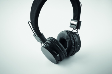Logo trade promotional items picture of: ABS wireless foldable headphone