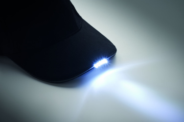 Logotrade promotional gifts photo of: 5 panel LED cotton cap 220gr/m²