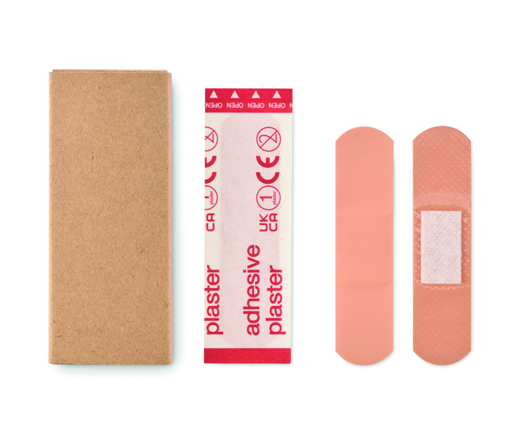 Logo trade promotional merchandise image of: 15 pieces adhesive plasters
