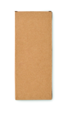 Logo trade promotional items picture of: 4 reusable glass straws