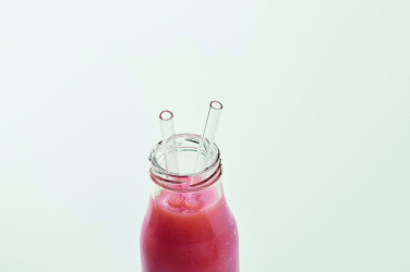 Logotrade promotional items photo of: 4 reusable glass straws