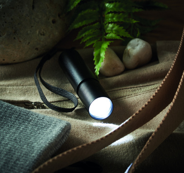Logo trade promotional product photo of: Aluminium rechargeable torch