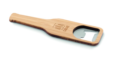 Logo trade promotional product photo of: Bamboo bottle opener