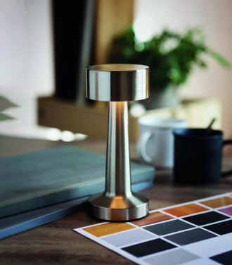 Logo trade business gift photo of: Rechargeable iron table lamp