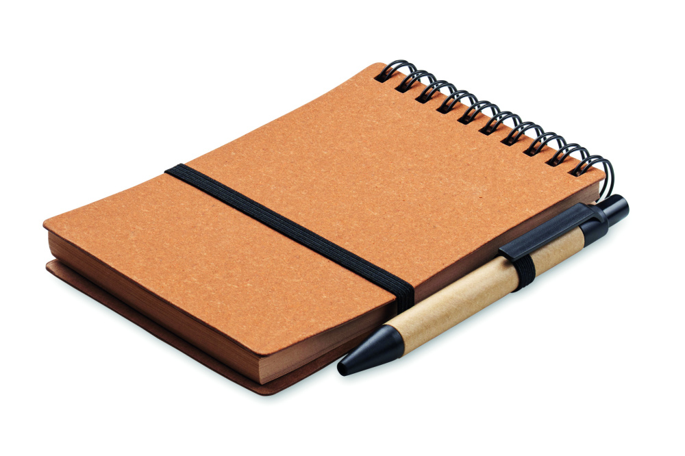 Logotrade corporate gifts photo of: Recycled notebook with ball pen