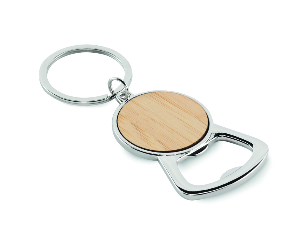 Logotrade corporate gift image of: Recycled aluminium key ring
