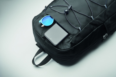 Logotrade promotional giveaway image of: 600D RPET polyester backpack