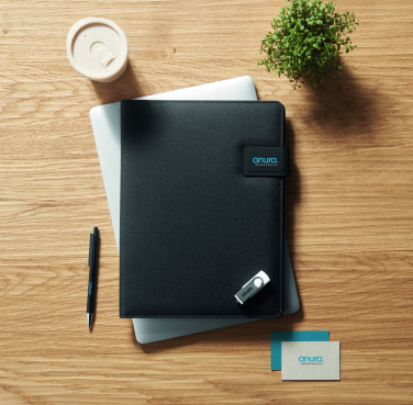 Logotrade business gifts photo of: A4 folder and wireless charger