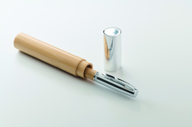 Logo trade corporate gift photo of: Metal twist ball pen in tube