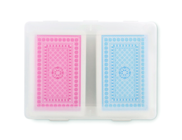 Logotrade promotional giveaways photo of: Set of classic playing cards