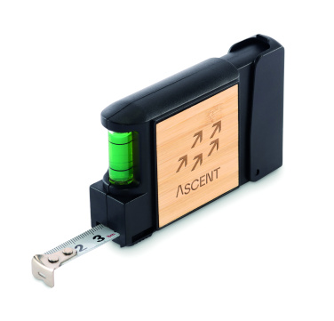 Logo trade promotional products image of: Multifunctional measuring tape