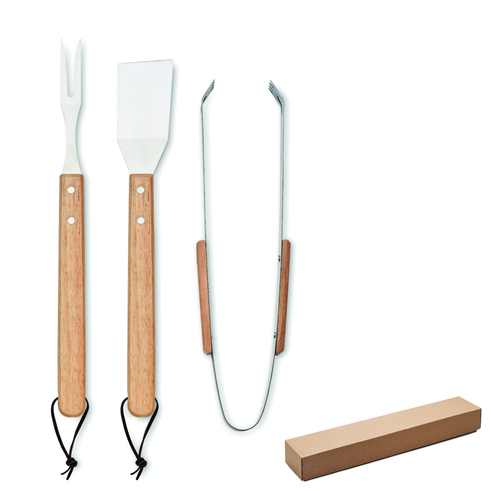 Logo trade business gifts image of: Oakwood barbecue set