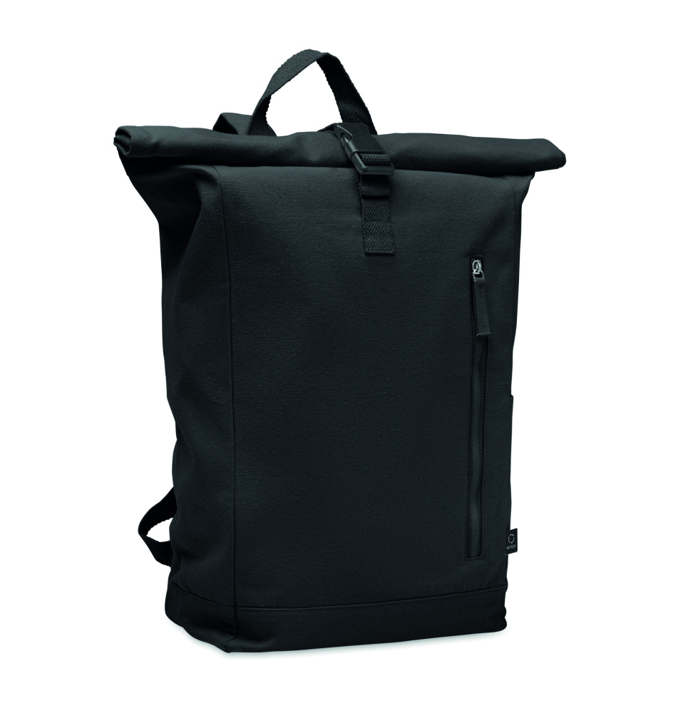 Logo trade business gift photo of: Roll top backpack 390 gr/m²
