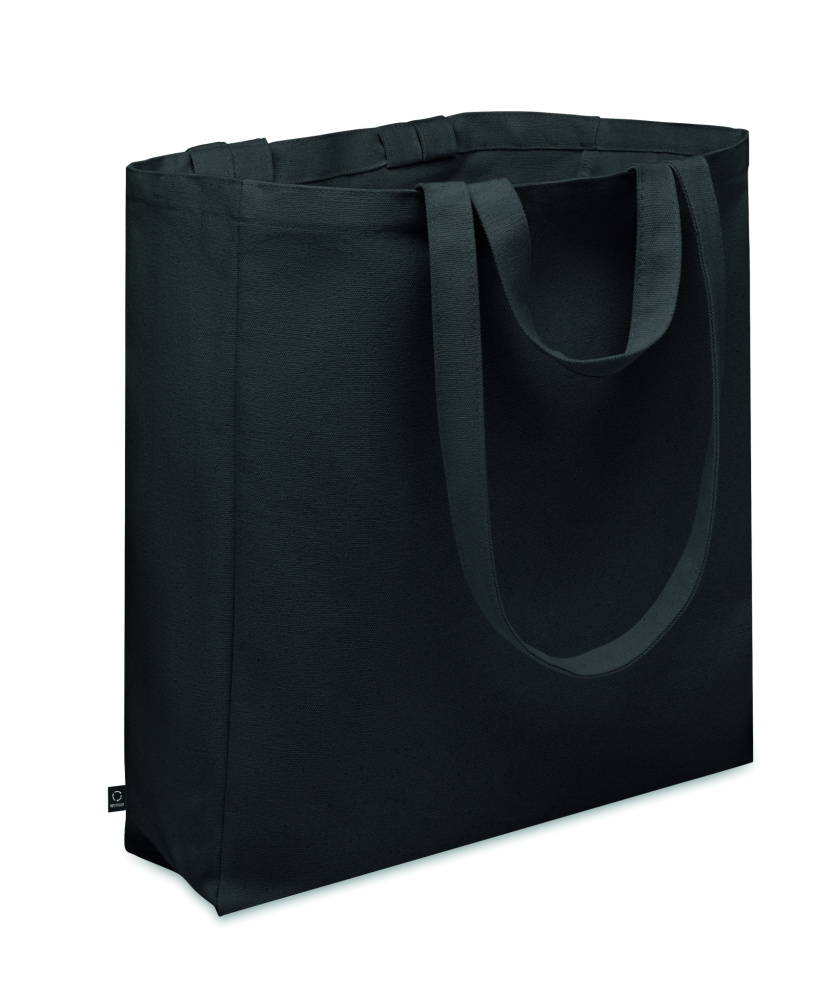 Logo trade advertising products picture of: Recycled cotton shopping bag