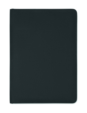 Logo trade promotional merchandise picture of: A5 portfolio 300D RPET
