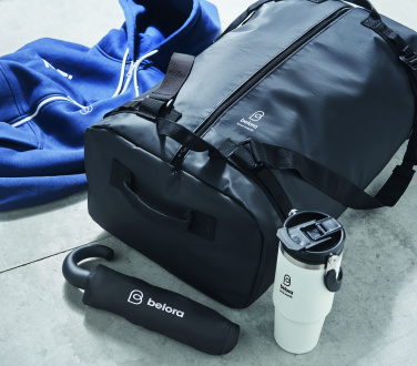 Logo trade corporate gifts image of: Travel tarpaulin duffle bag