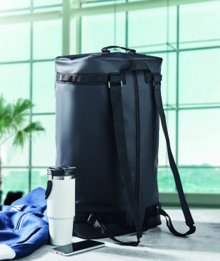 Logo trade promotional gift photo of: Travel tarpaulin duffle bag