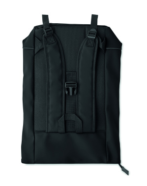 Logotrade promotional product image of: Laptop 15" roll top PU backpack