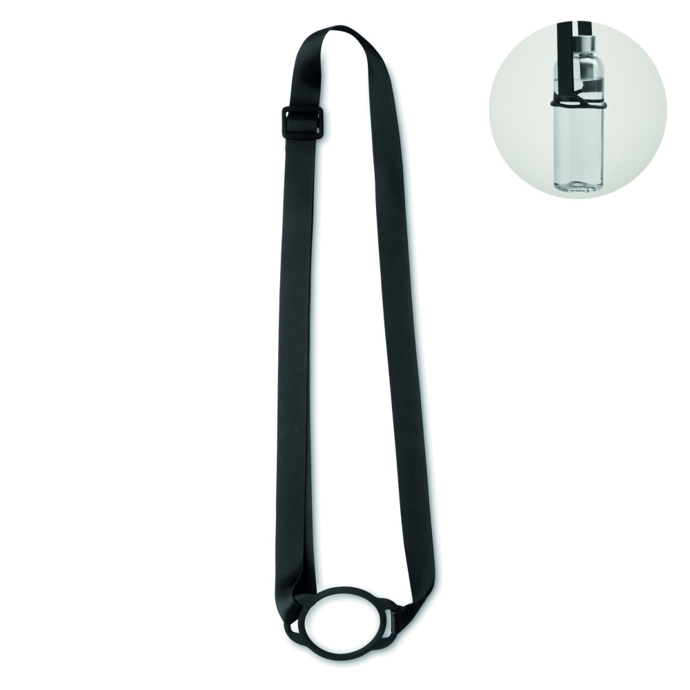 Logotrade advertising product picture of: Lanyard with cup holder 6cm