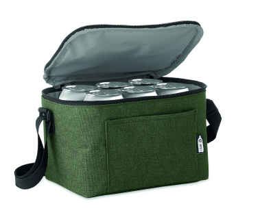 Logo trade promotional giveaways picture of: 600D RPET Cooler bag for cans