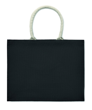Logotrade promotional item image of: Jute bag with cotton handle