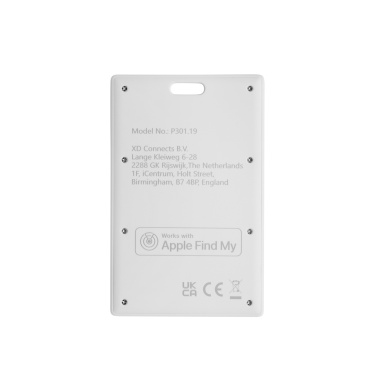 Logotrade promotional item image of: Findcard RCS recycled plastic item finder card