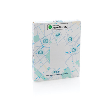 Logo trade advertising products picture of: Findcard RCS recycled plastic item finder card