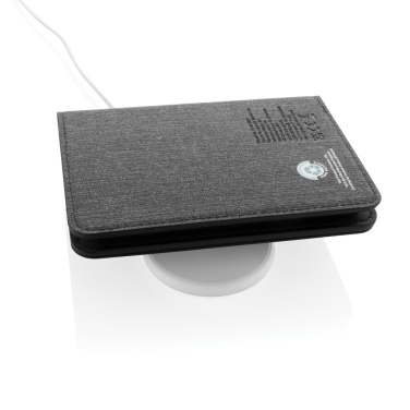 Logotrade promotional gift image of: Trackmate RCS rpolyester passport holder worldwide locating