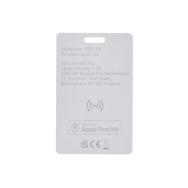 Logo trade promotional giveaways picture of: Findit RCS rplastic ultra-thin finder card rechargeable
