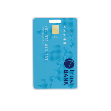 Logotrade promotional gift picture of: Findit RCS rplastic ultra-thin finder card rechargeable