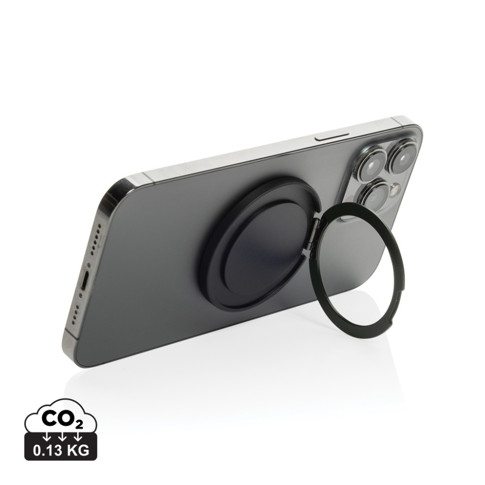 Logotrade corporate gift picture of: Terra Magnetic RCS rplastic magnetic phone holder with ring