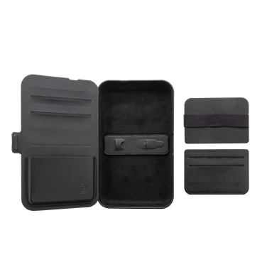 Logo trade promotional gifts picture of: Swiss Peak RCS recycled travel case with 3 in 1 charger