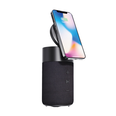 Logotrade promotional products photo of: Urban Vitamin Anaheim RCS recycled 10W speaker 15W charger