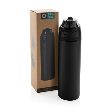 Logo trade promotional giveaways picture of: Omni Sip RCS certified re-steel lockable bottle 700ml