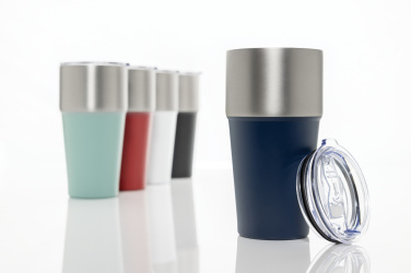 Logotrade corporate gift image of: Fluid RCS certified recycled steel tumbler 500ml