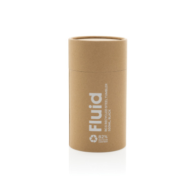 Logotrade promotional giveaways photo of: Fluid RCS certified recycled steel tumbler 500ml