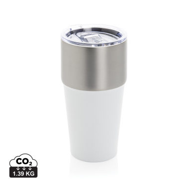 Logotrade promotional item picture of: Fluid RCS certified recycled steel tumbler 500ml