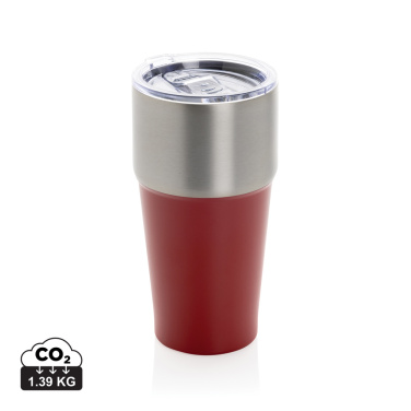 Logotrade promotional item picture of: Fluid RCS certified recycled steel tumbler 500ml