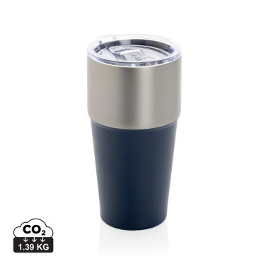 Logotrade promotional item picture of: Fluid RCS certified recycled steel tumbler 500ml