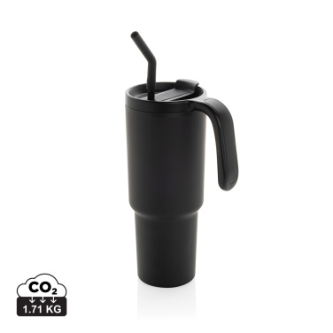 Logo trade promotional item photo of: Graphic 360 RCS certified recycled steel tumbler 900ml
