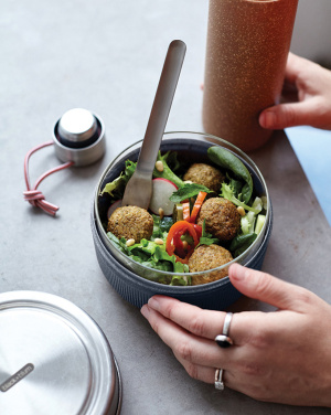 Logo trade advertising products picture of: Black+Blum Glass Lunch Bowl 750ml