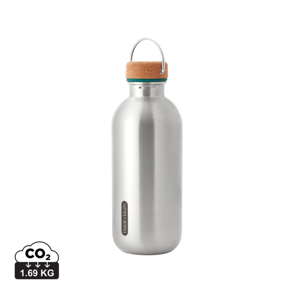 Logotrade promotional item picture of: Black+Blum Steel Water Bottle 600ml