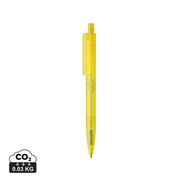 Logotrade corporate gift image of: X3 GRS recycled PC plastic pen frosted